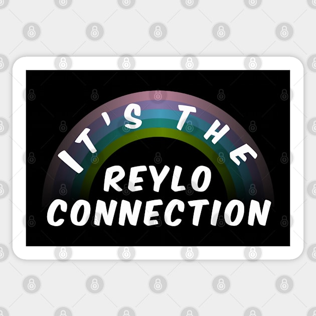 It's The Reylo Connection: Rainbow Sticker by Girls With Sabers